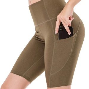 High Waist Yoga Shorts for Women Tummy Control-New